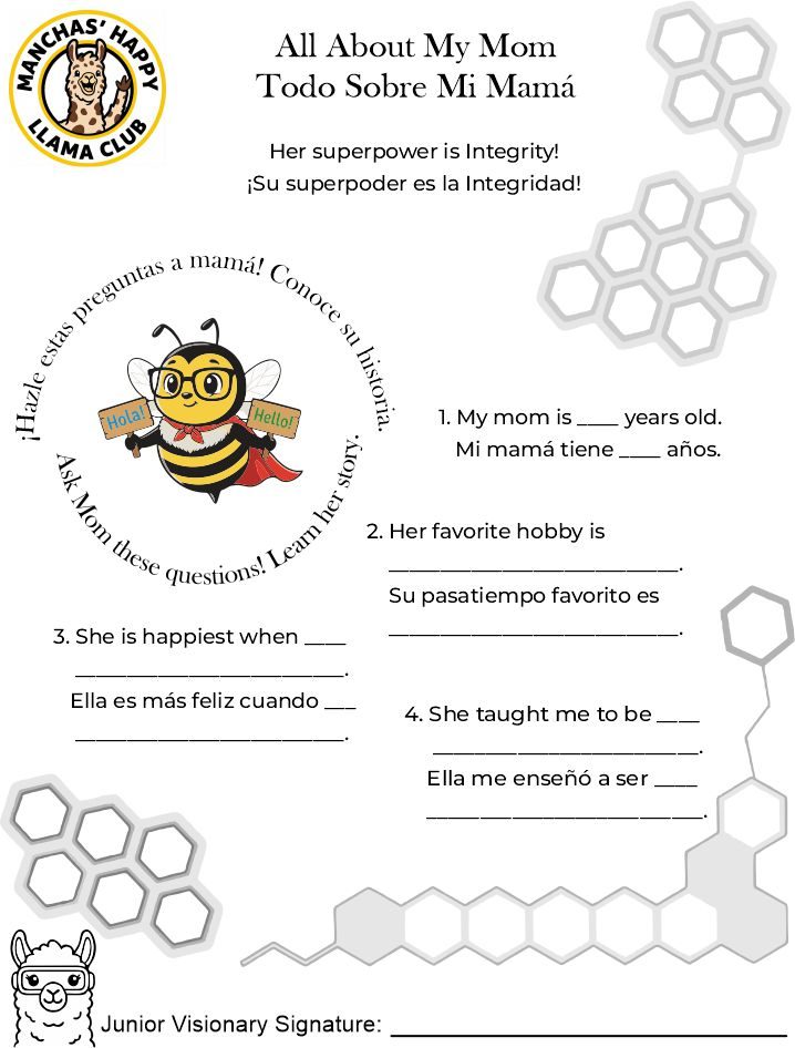 Bilingual Mother's Day Kit